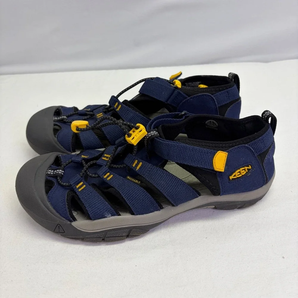 KEEN Newport H2 Sandals Shoes Womens 6 Blue Hiking Trail Water Shoes Gorpcore